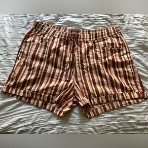 Old Navy Linen-Blend Striped Shorts